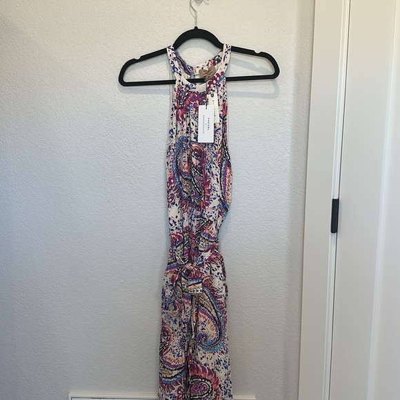 NEW Kachel x Anthropologie Amethyst Jumpsuit Paisley Women's Size 12 - Picture 11 of 12